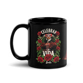 Barbie DÃa de Muertos Celebrar La Vida Black Mug