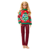 Barbie Holiday Sweater Doll with Long Blonde Hair