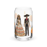 Barbie DÃa de Muertos Marigolds Clear Glass