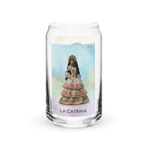 Barbie DÃa de Muertos Portraits Clear Glass