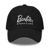Barbie Signature Logo Black Baseball Hat