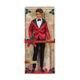 Barbie Signature 2026 Holiday Ken Doll with Black Hair