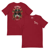 Barbie DÃa de Muertos Celebrar La Vida Red T-shirt