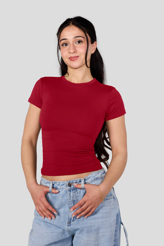 W4279 - Studio Edit Fitted Tee - New Colors