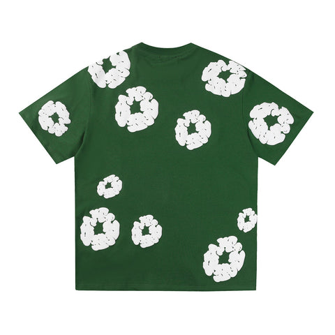 Denim Tears T Shirts Premium-quality puff print casual streetwear style
