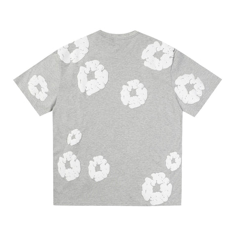 Denim Tears T Shirts Premium-quality puff print casual streetwear style