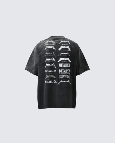 Loose American-style Printed Short-sleeved T-shirt