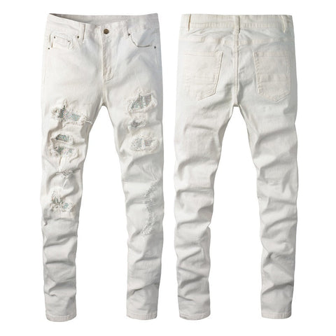 Men Trendy Jeans High-street trendy apparel