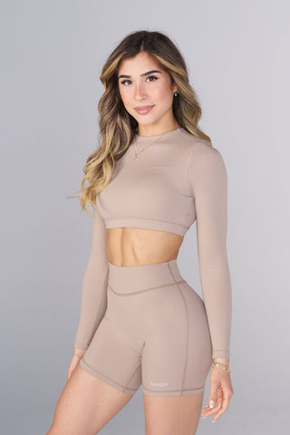 W345 Hybrid Long Sleeve bra