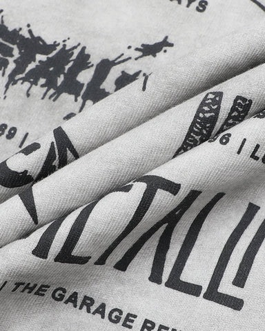 Loose American-style Printed Short-sleeved T-shirt