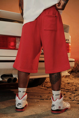 1107 - Extra Long Baggy Shorts