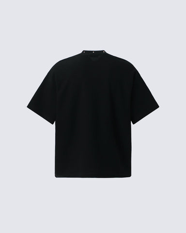 American Retro Studded Print Fashion T-Shirt