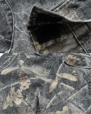New Camo Utility Wide-Leg Shorts