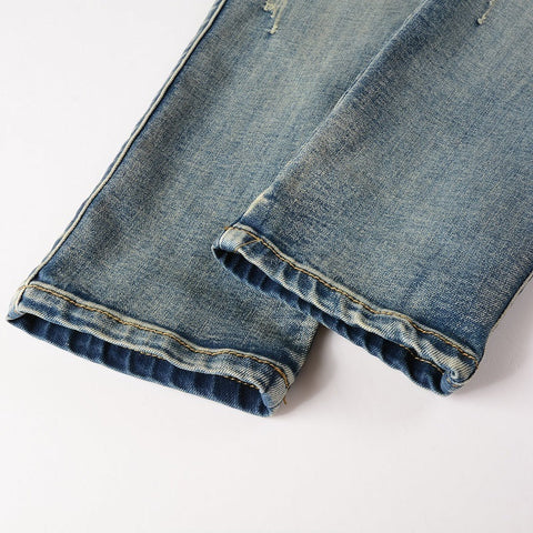 Men Trendy Jeans High-street trendy apparel