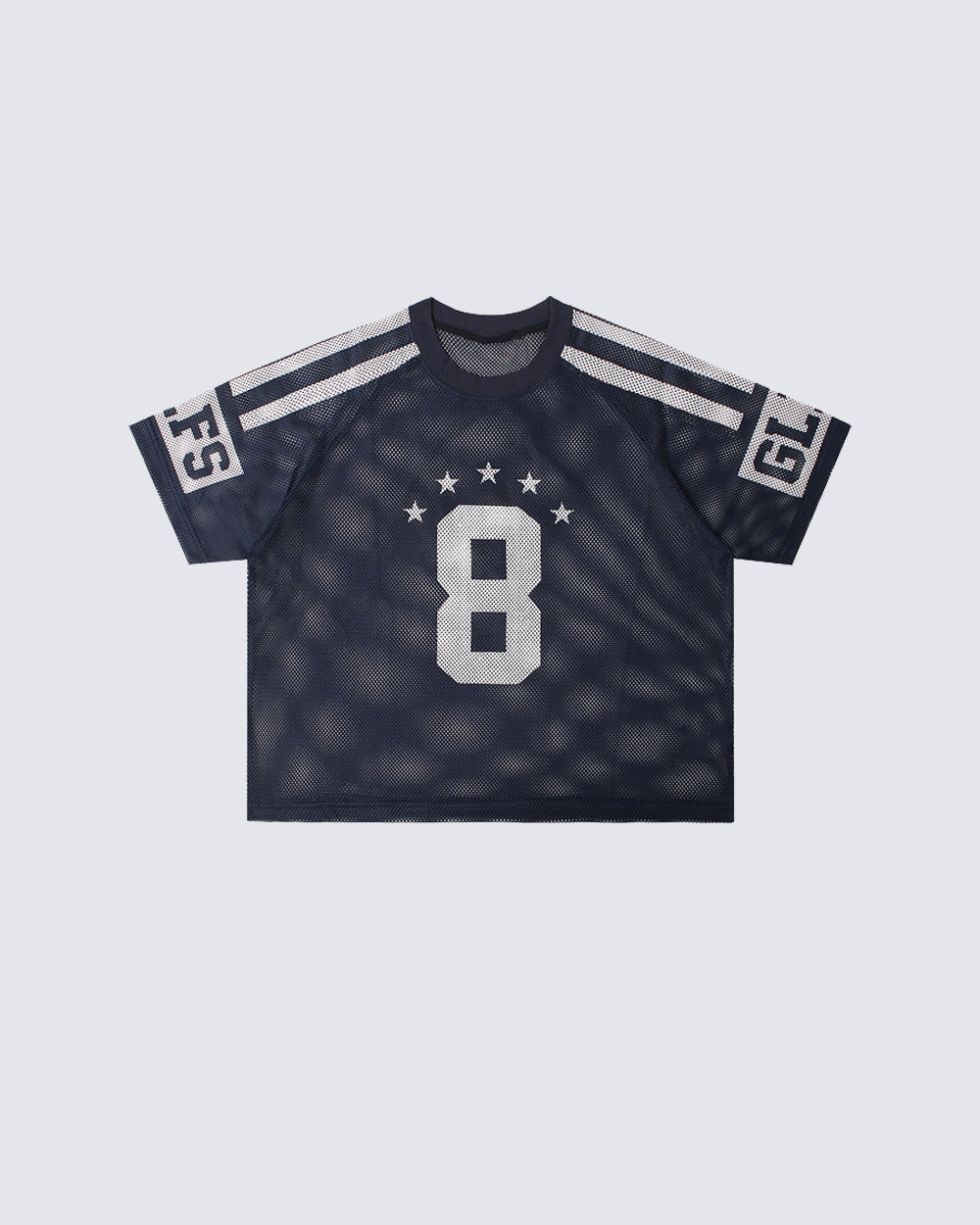 Vintage Wash Mesh Number Graphic Tee