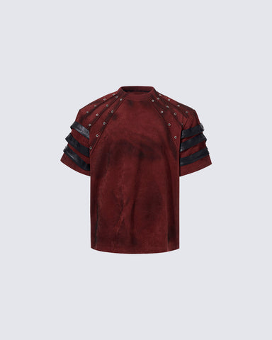 Vintage Rivet Short Sleeve T-Shirt