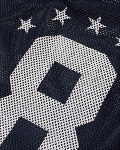 Vintage Wash Mesh Number Graphic Tee