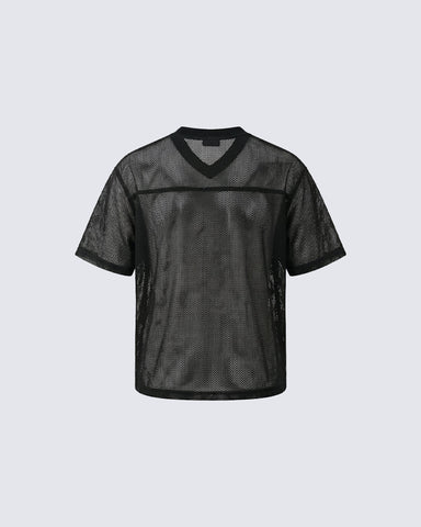 Vintage Mesh Graphic Jersey New