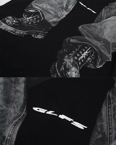Subculture Street Cool Graphic Cotton T-Shirt