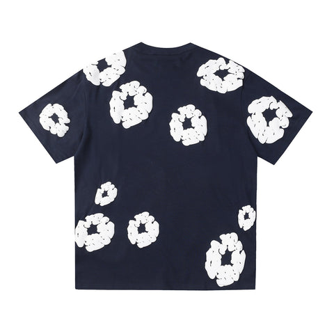 Denim Tears T Shirts Premium-quality puff print casual streetwear style