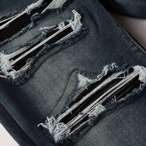 Men Trendy Jeans High-street trendy apparel