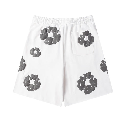 Denim Tears Shorts Premium-quality puff print casual streetwear style