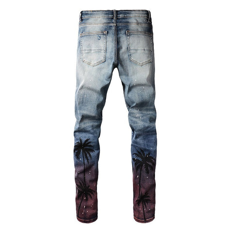 Men Trendy Jeans High-street trendy apparel