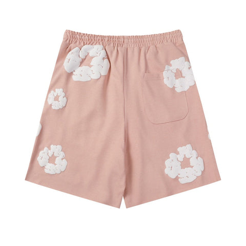 Denim Tears Shorts Premium-quality puff print casual streetwear style