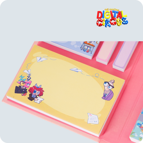 Digital Circus Anime Stationery Set