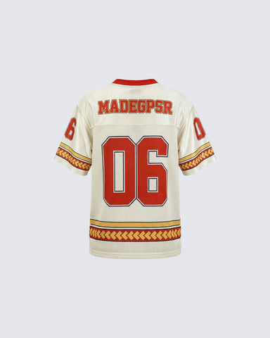 New Vintage Varsity Mesh Jersey