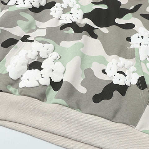 Denim Tears Hoodie & Sweatpants 2 Piece Set Camouflage