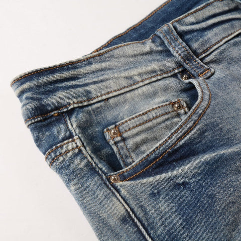 Men Trendy Jeans High-street trendy apparel