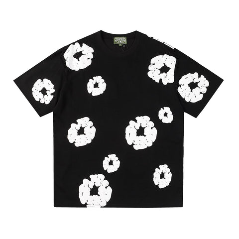 Denim Tears T Shirts Premium-quality puff print casual streetwear style