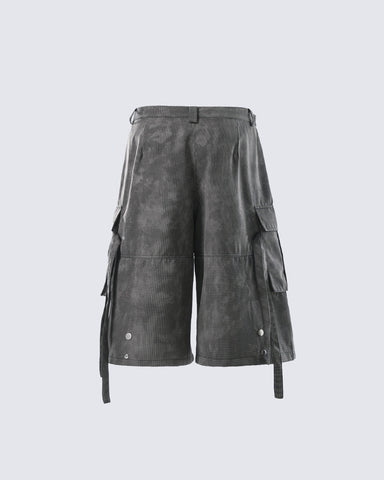 Refined Utility Cargo Bermuda Shorts