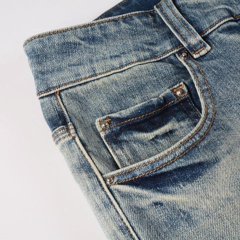 Men Trendy Jeans High-street trendy apparel