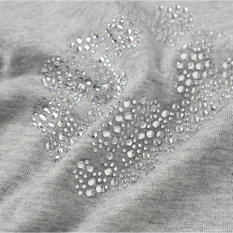 Denim Tears T Shirts Rhinestones