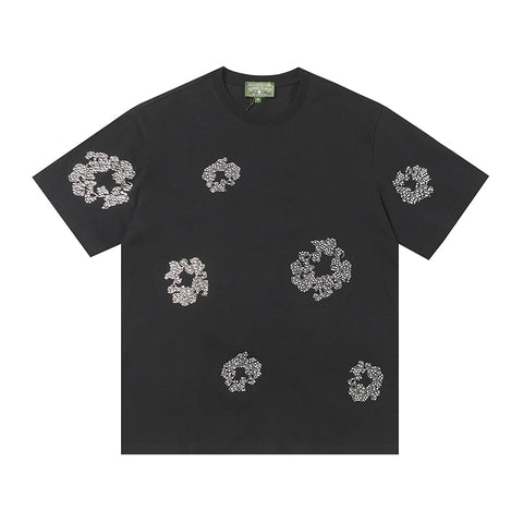 Denim Tears T Shirts Rhinestones