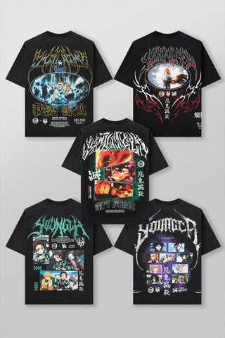 4297 - Demon Slayer: Kimetsu no Yaiba - Anime Tees