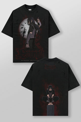 4318 - Naruto Distressed Tees