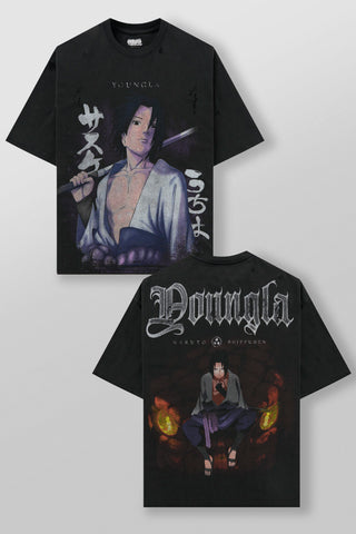 4318 - Naruto Distressed Tees