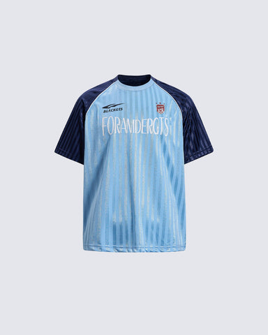 Retro Striped Star Number Jersey T-Shirt