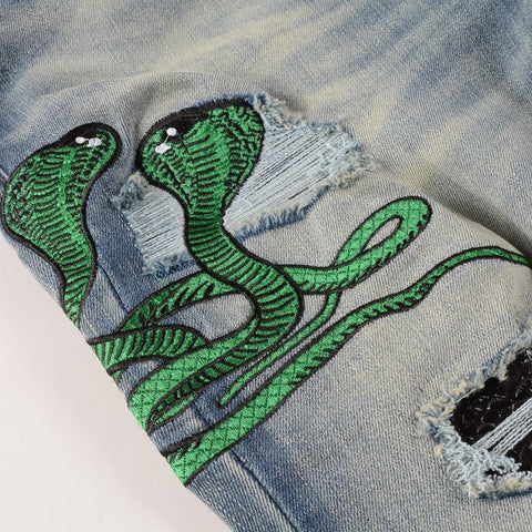 Men Trendy Jeans High-street trendy apparel