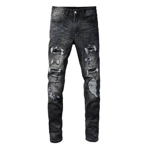 Men Trendy Jeans High-street trendy apparel