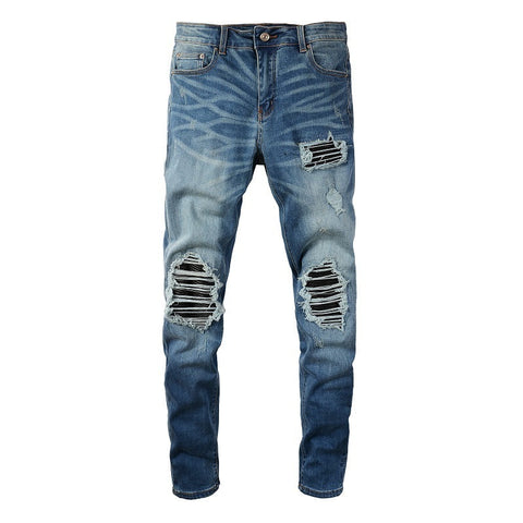 Men Trendy Jeans High-street trendy apparel