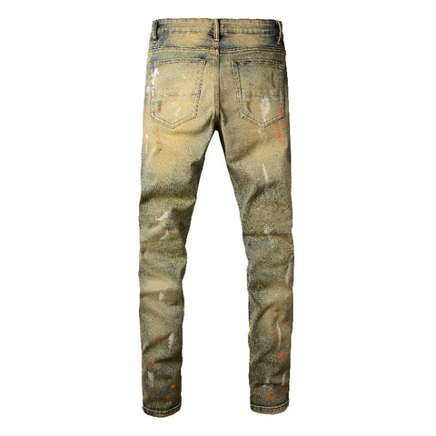 Men Trendy Jeans High-street trendy apparel