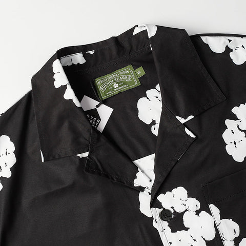 Denim Tears Button-Down Shirt Flower Woven