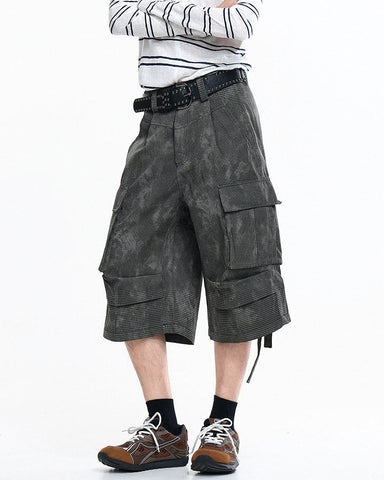 Refined Utility Cargo Bermuda Shorts