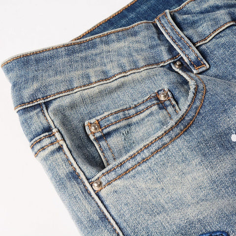 Men Trendy Jeans High-street trendy apparel