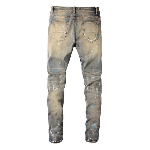 Men Trendy Jeans High-street trendy apparel