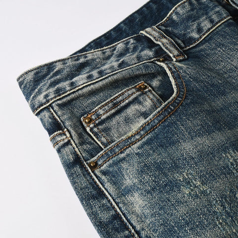 Men Trendy Jeans High-street trendy apparel
